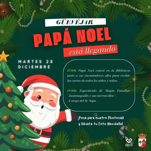 Papá Noel está Llegando